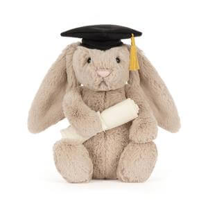 Jellycat Bashful Bunny Graduation Outfit